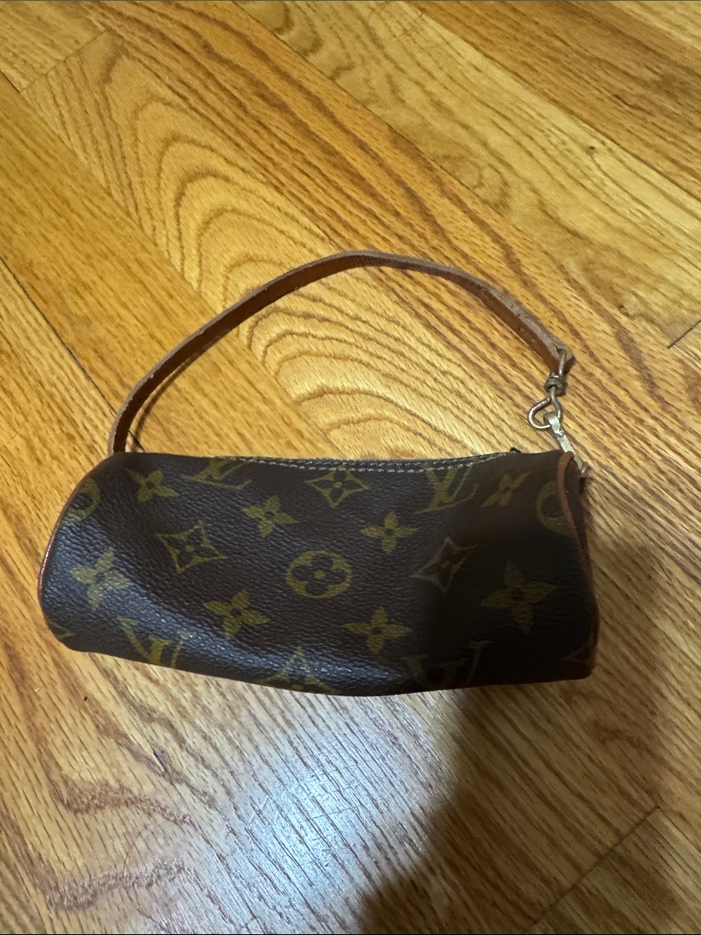 Louis Vuitton Monogram Mini Pochette in Brown and Tan
